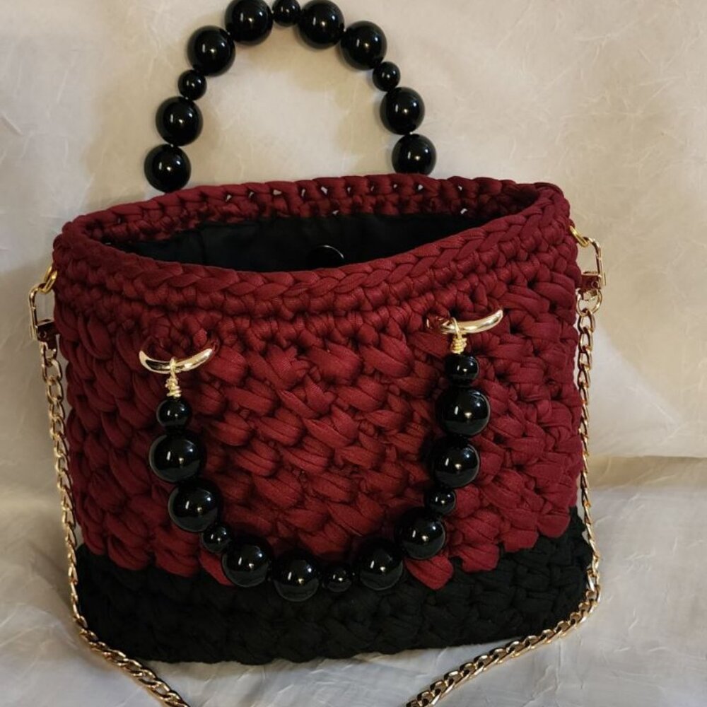 One of a kind handmade vintage purse by Jackie